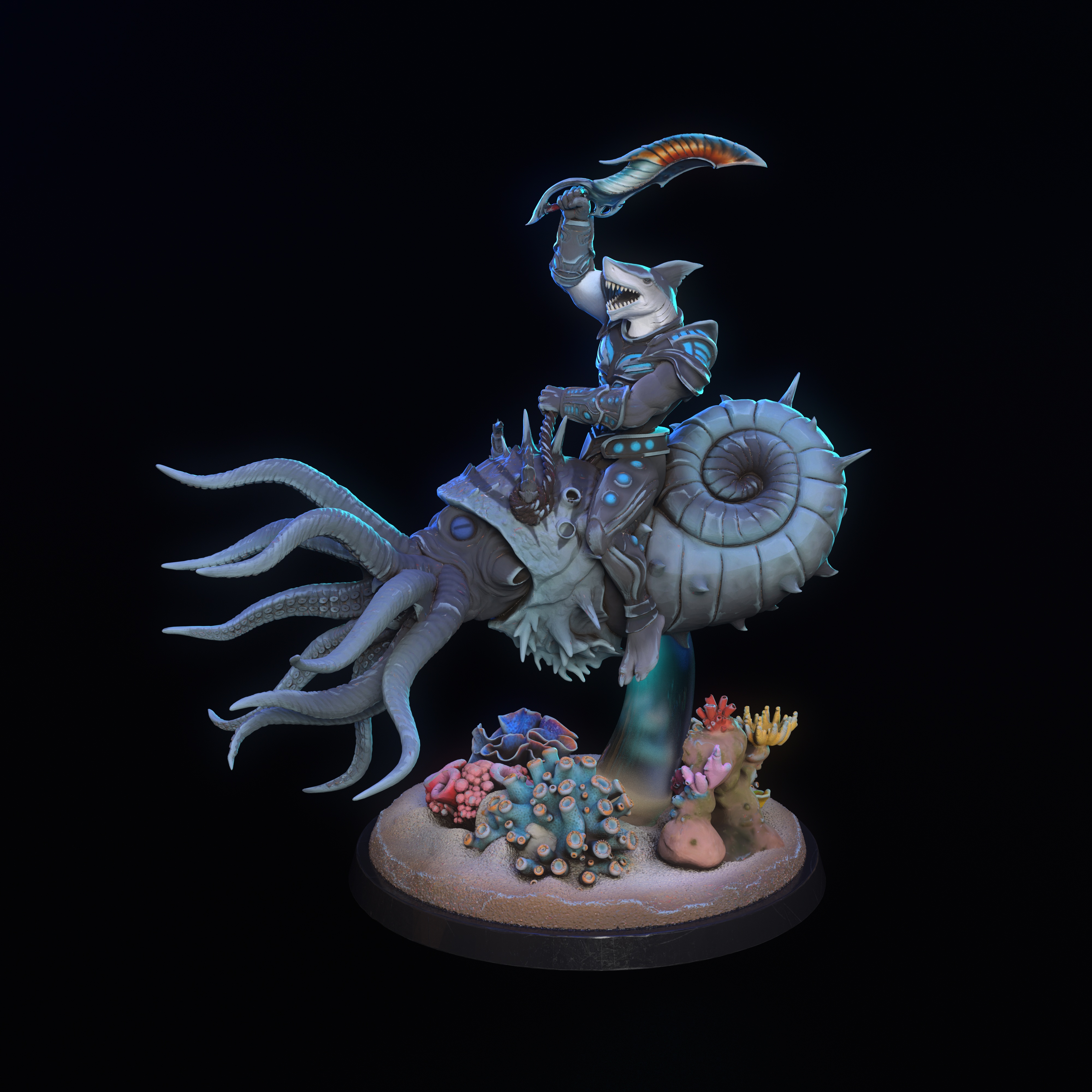 Atlantean Striker 02 angle 2