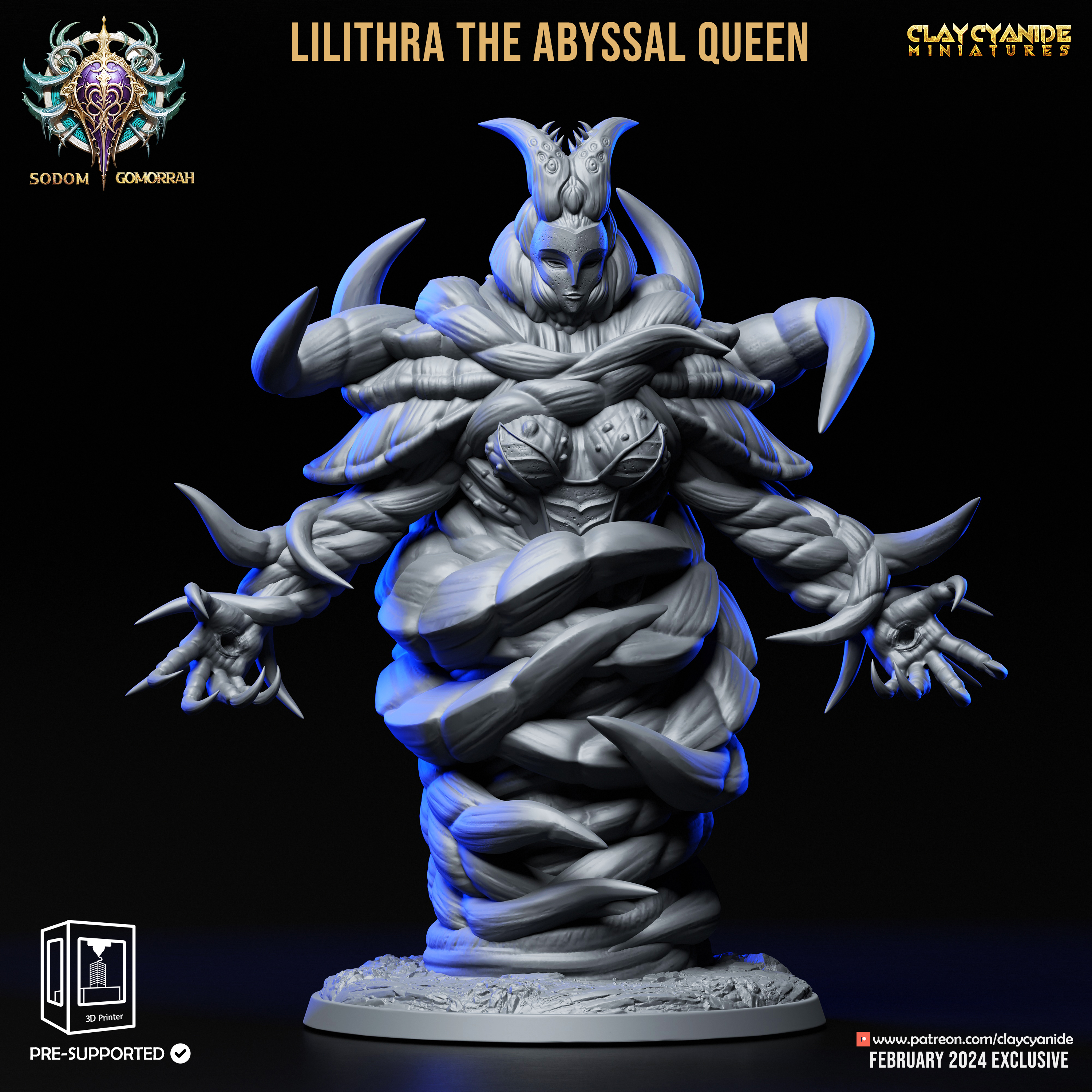 Lilithra The Abyssal Queen angle 2