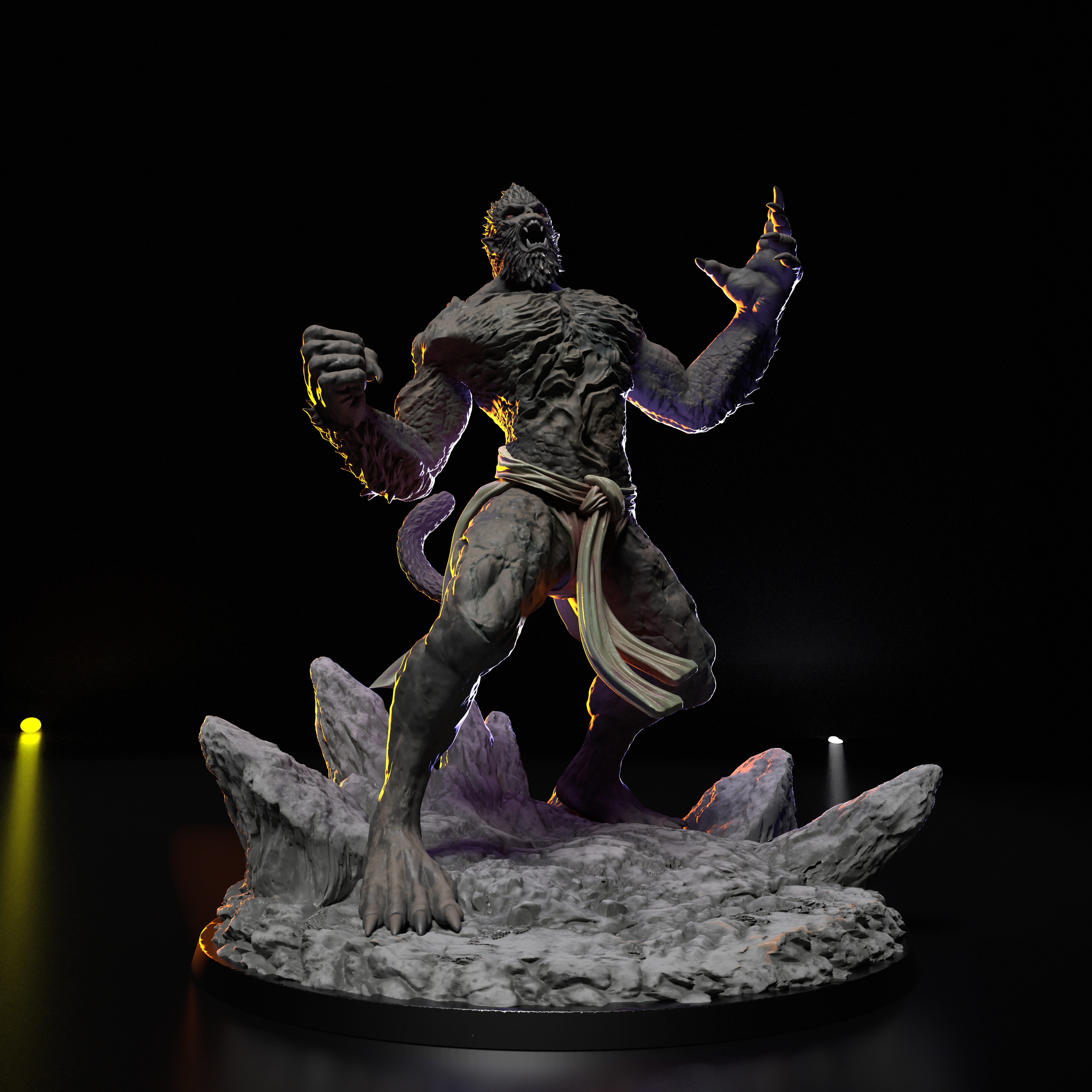 Stone Monkey angle 2