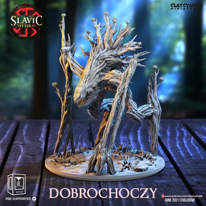 Dobrochoczy — Mythological Miniatures STL miniature by Clay Cyanide