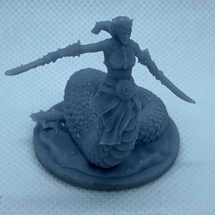 Half-Snake Female Fighter