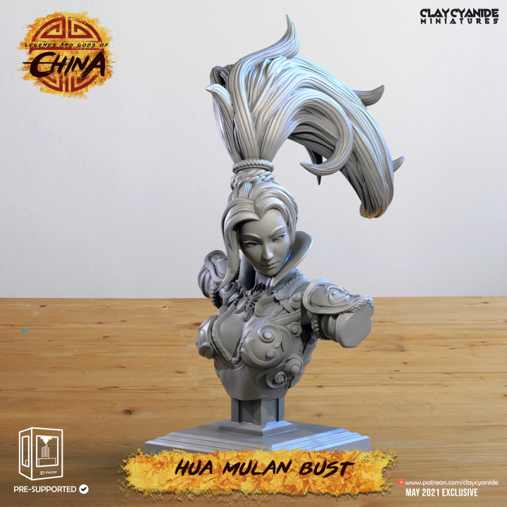 Hua Mulan Bust