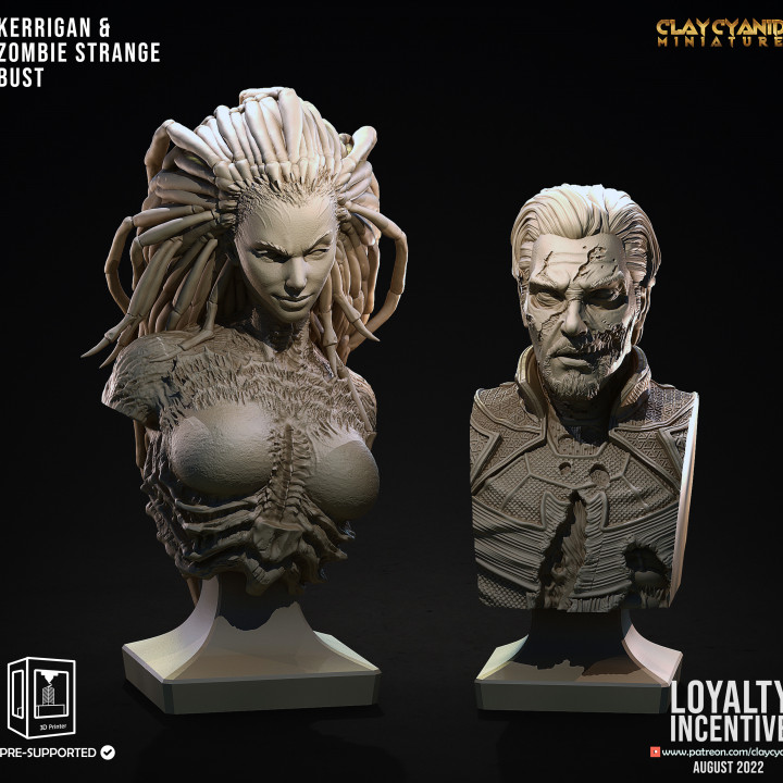 Kerrigan & Zombie Strange Bust
