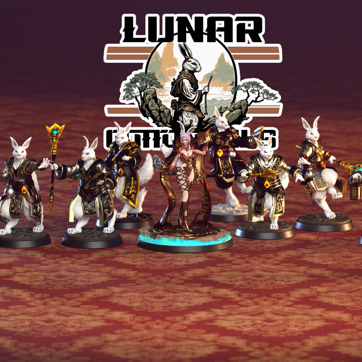 Lunar Cottontails