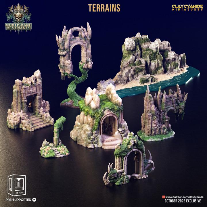 Mortisbane Terrains Batch 1