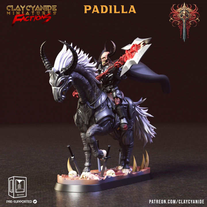 Padilla — Clay Cyanide Collection STL miniature by Clay Cyanide