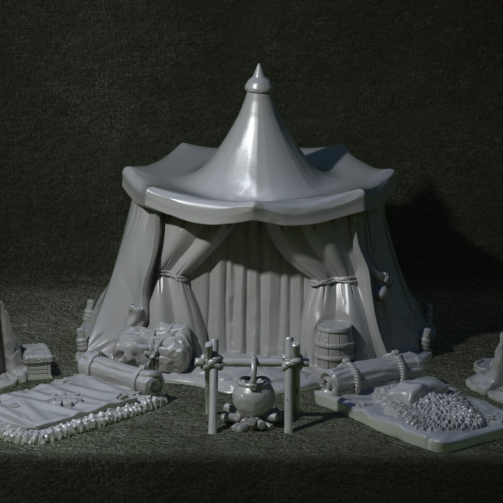 Pot — Terrain & Dungeon Props STL miniature by Clay Cyanide