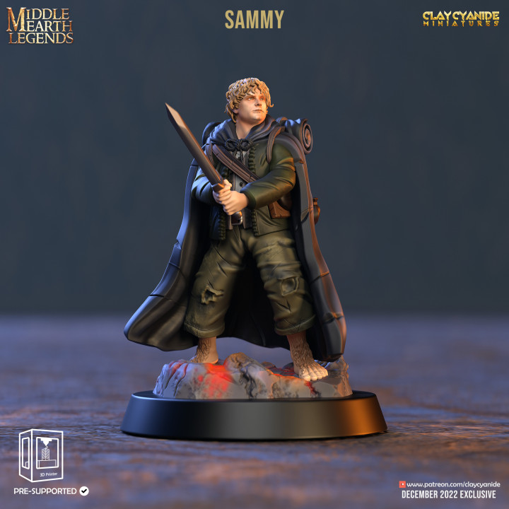Sammy — Clay Cyanide Collection STL miniature by Clay Cyanide