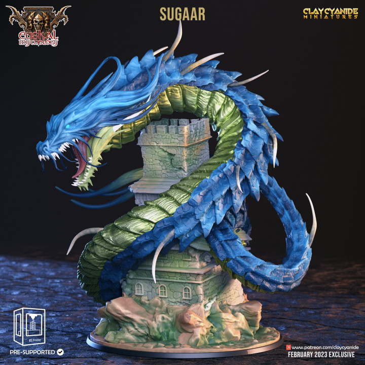 Sugaar — Mythological Miniatures STL miniature by Clay Cyanide