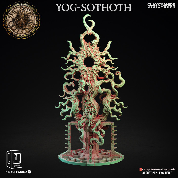Yog-Sothoth — Dark Fantasy Monsters STL miniature by Clay Cyanide